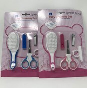 Wholesale - MANICURE SET, 5PCS BABY W/BRUS, UPC: 810002200304